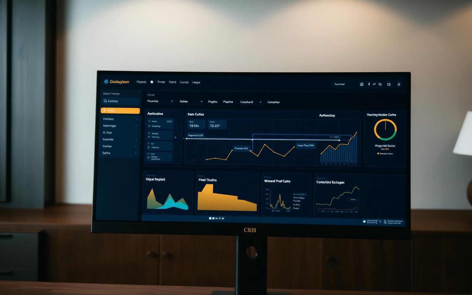 CRM dashboard