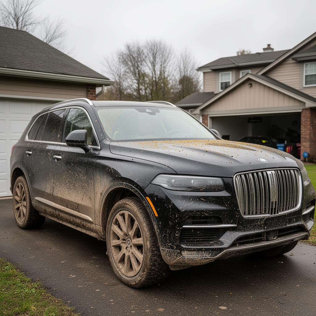Luxury SUV — Full Wash & Ceramic Coating — before